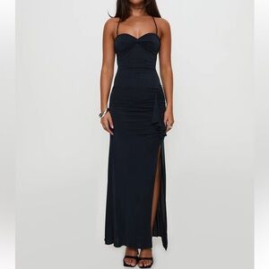 Princess Polly Destinations Maxi Dress Navy
